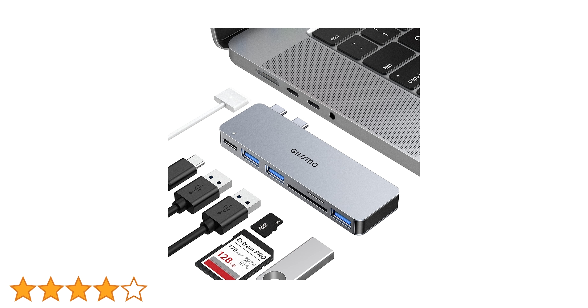 Amazon.co.jp: GIISSMO Macbook ハブ Macbook Air ハブ M2 Macbook Pro